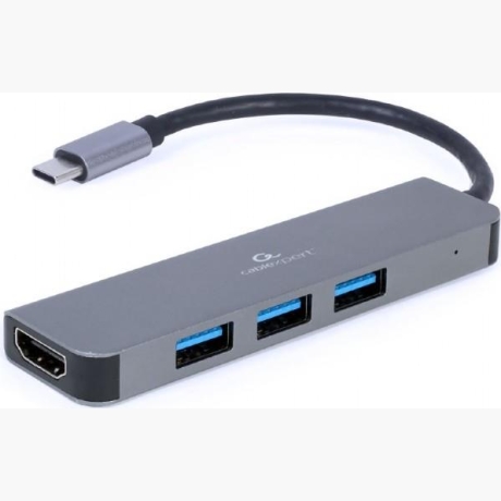 I/O ADAPTER USB-C TO HDMI/USB3/2IN1 A-CM-COMBO2-01 GEMBIRD