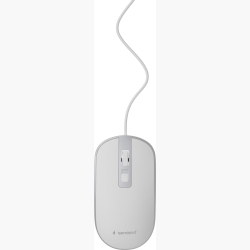 MOUSE USB OPTICAL WHITE/SILVER/MUS-4B-06-WS GEMBIRD