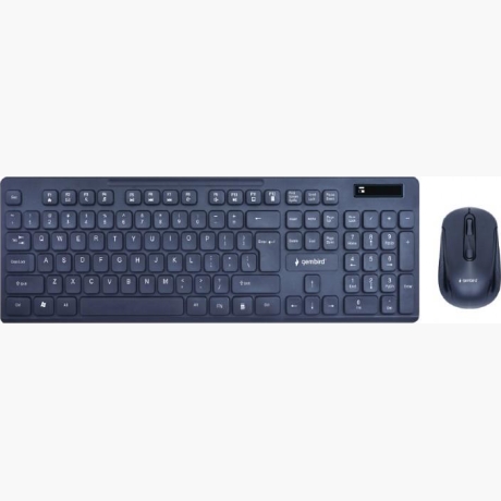 KEYBOARD +MOUSE WRL ENG/DESKTOP BK KBS-WCH-03 GEMBIRD