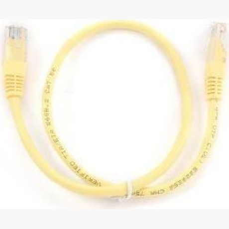 PATCH CABLE CAT5E UTP 0.5M/PP12-0.5M/Y GEMBIRD