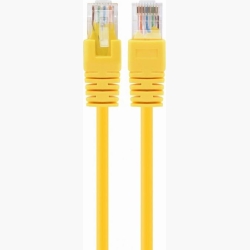 PATCH CABLE CAT5E UTP 5M/YELLOW PP12-5M/Y GEMBIRD