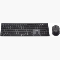 KEYBOARD +MOUSE WRL ENG/SLIM KBS-ECLIPSE-M500 GEMBIRD