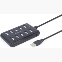 I/O HUB USB2 10PORT/UHB-U2P10P-01 GEMBIRD