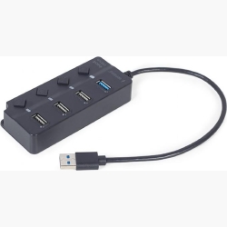 I/O HUB USB3 4PORT/UHB-U3P1U2P3P-01 GEMBIRD