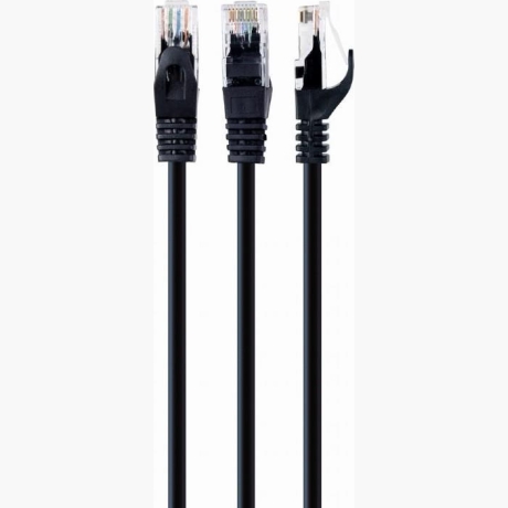 PATCH CABLE CAT6 UTP 5M/BLACK PP6U-5M/BK GEMBIRD