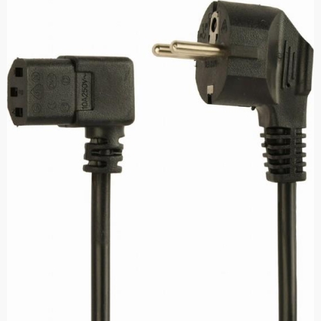 CABLE POWER ANGLED VDE 1.5M/PC-186A-VDE1B-1.5M GEMBIRD