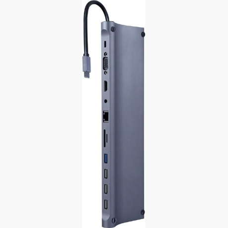 I/O ADAPTER USB-C TO HDMI/USB3/11IN1 A-CM-COMBO11-01 GEMBIRD
