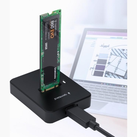 SSD ACC DOCK STATION USB-C M.2/DD-U3M2 GEMBIRD