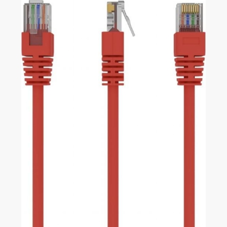 PATCH CABLE CAT5E UTP 1.5M/RED PP12-1.5M/R GEMBIRD