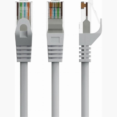 PATCH CABLE CAT6 UTP 1.5M/GREY PP6U-1.5M GEMBIRD