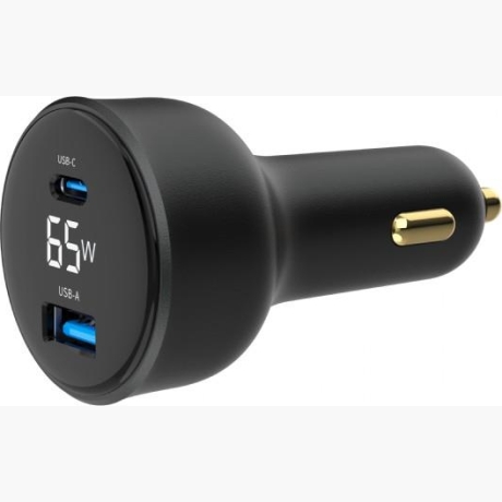 MOBILE CHARGER CAR USB 2PORT/TA-UC-AC2PD30LCD-CAR01 GEMBIRD