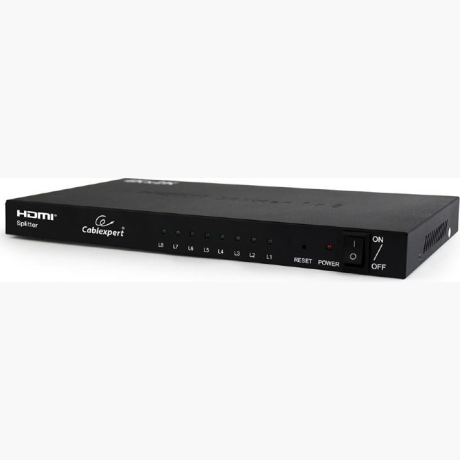 CABLE HDMI SPLITTER 8PORTS/DSP-8PH4-03 GEMBIRD