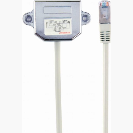 CABLE RJ45 DUAL SPLITTER/NCA-SP-02 GEMBIRD