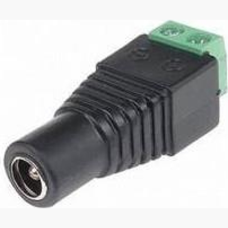 POWER CONNECTOR SOCKET-SCREW/GNIAZDODC GENWAY