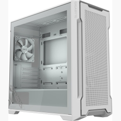 Case|GIGABYTE|GB-C102GI|MidiTower|Case product features Transparent panel|Not included|MicroATX|MiniITX|Colour White|GB-C102GI