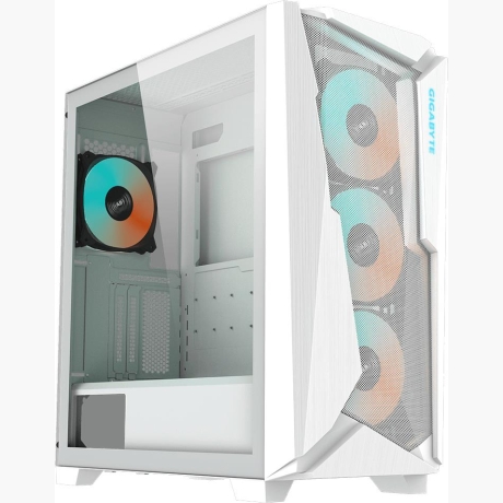 Case|GIGABYTE|C301GW V2|MidiTower|Case product features Transparent panel|Not included|ATX|EATX|MicroATX|MiniITX|Colour White|C301GWV2