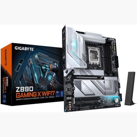 Mainboard|GIGABYTE|Intel Z890|LGA1851|ATX|Memory DDR5|Memory slots 4|Z890GAMINGXWIFI71.0