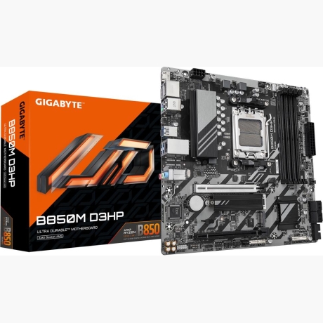 Mainboard|GIGABYTE|AMD B850|SAM5|ATX|Memory DDR5|Memory slots 4|B850MD3HP