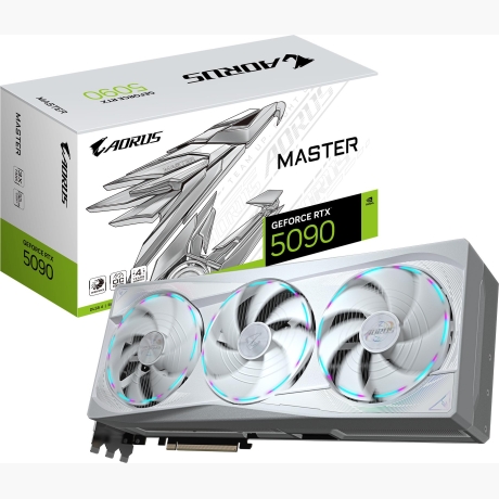 Graphics Card|GIGABYTE|NVIDIA GeForce RTX 5090|32 GB|GDDR7|512 bit|PCIE 5.0 16x|GPU 2655 MHz|Triple slot Fansink|1xHDMI|3xDisplayPort|GV-N5090AORUSMICE-32GD