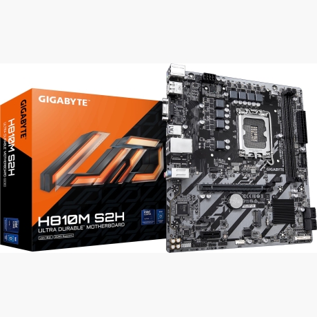 Mainboard|GIGABYTE|LGA1851|Micro-ATX|Memory DDR5|Memory slots 2|H810MS2H