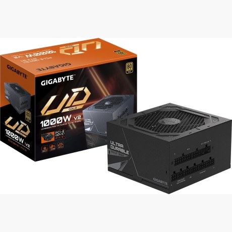 Power Supply|GIGABYTE|GP-UD1000GM|ATX 3.1|1000 Watts|Efficiency 80 PLUS GOLD|PFC Active|GP-UD1000GMPG5V2