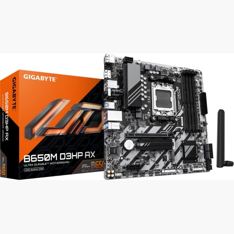 Mainboard|GIGABYTE|AMD B650|SAM5|Micro-ATX|Memory DDR5|Memory slots 4|B650MD3HPAX1.3