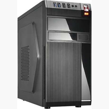 Case|GOLDEN TIGER|Supported motherboard form factors micro ATX|Black|Midi Tower|Baltimore 530|BALTIMORE5302USB2+2USB3
