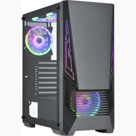 Case|GOLDEN TIGER|Supported motherboard form factors ATX/micro ATX|Black|Midi Tower|Buffalo M730i|BUFFALOM730I