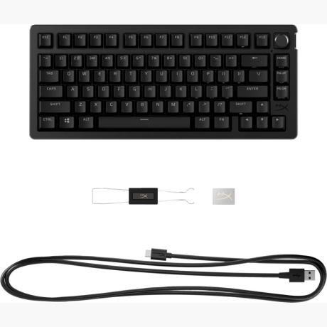 KEYBOARD ALLOY RISE 75 S BLACK/7G7A4AA#ABA HYPERX