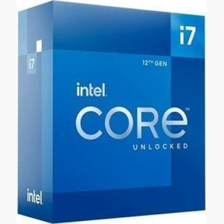 CPU|INTEL|Desktop|Core i7|i7-12700KF|Alder Lake|3600 MHz|Cores 12|25MB|Socket LGA1700|125 Watts|BOX|BX8071512700KFSRL4P