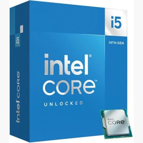 CPU|INTEL|Desktop|Core i5|i5-14500|Raptor Lake|2600 MHz|Cores 14|24MB|Socket LGA1700|65 Watts|GPU UHD 770|BOX|BX8071514500SRN3T
