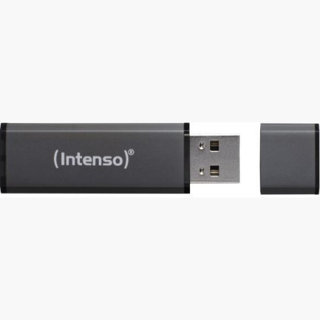 MEMORY DRIVE FLASH USB2 64GB/ANTHRACITE 3521491 INTENSO