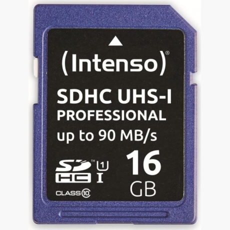 MEMORY SDHC 16GB C10/3431470 INTENSO