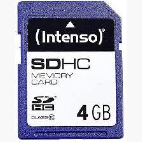 MEMORY SDHC 4GB C10/3411450 INTENSO