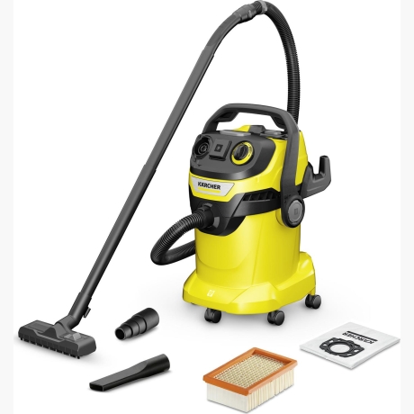 Vacuum Cleaner|KARCHER|Wet and dry vacuum cleaner WD 5 P V-25/8/35|1100 Watts|Suction power 280W|Capacity 25 l|Noise 73 dB|Yellow|Weight 8.8 kg|1.628-372.0