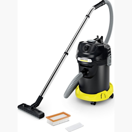Vacuum Cleaner|KARCHER|Ash and dry vacuum cleaner AD 4 Premium|600 Watts|Suction power 150|Capacity 17 l|Noise 80 dB|Black|Weight 5.3 kg|1.629-731.0