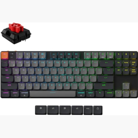 KEYBOARD WRL K1 RGB/BLACK K1X-H1 KEYCHRON