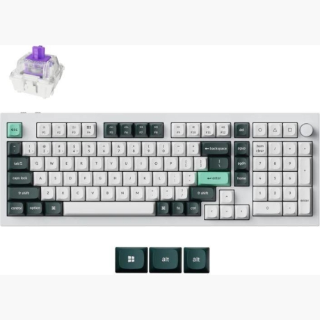KEYBOARD WRL Q5 HE RGB/SHELL WHITE Q5H-P1 KEYCHRON