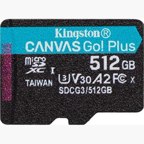 MEMORY MICRO SDXC 512GB UHS-I/SDCG3/512GBSP KINGSTON