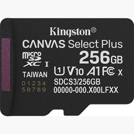 MEMORY MICRO SDXC 256GB UHS-I/SDCS3/256GBSP KINGSTON