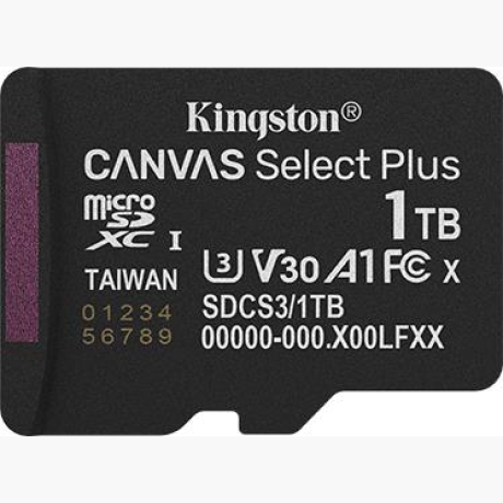 MEMORY MICRO SDXC 1TB UHS-I/SDCS3/1TBSP KINGSTON