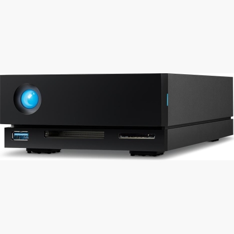 External HDD|LACIE|18TB|USB-C|USB 3.0|Drives 1|Rotation speed 7200 rpm|Black|STHS18000800