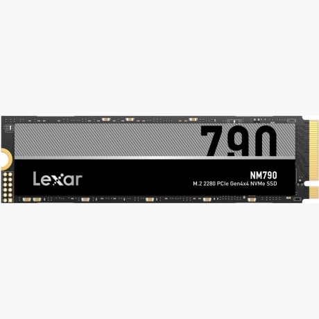 SSD|LEXAR|NM790|1TB|M.2|PCIe Gen4|NVMe|Write speed 6500 MBytes/sec|Read speed 7400 MBytes/sec|2.45mm|TBW 1000 TB|MTBF 1500000 hours|LNM790X001T-RNNNG
