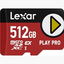 MEMORY MICRO SDXC 512GB UHS-I/PLAY LMSXPS0512G-BNNNG LEXAR
