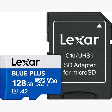 MEMORY MICRO SDXC 128GB UHS-I/W/A LMSBLPL128G-BNANG LEXAR