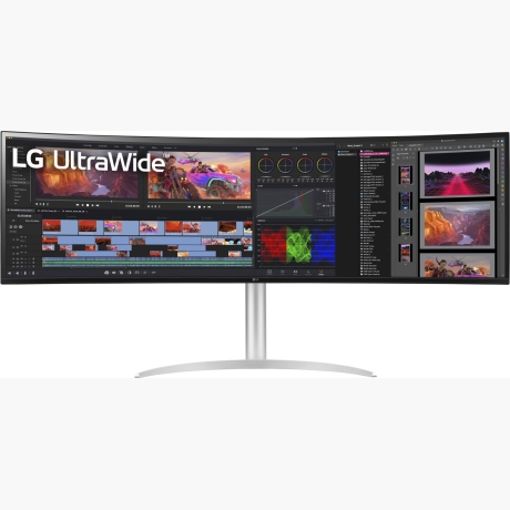 LCD Monitor|LG|49WQ95C-W|49"|Curved|Panel IPS|5120x1440|32:9|Matte|5 ms|Speakers|Swivel|Height adjustable|Tilt|49WQ95C-W