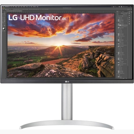 LCD Monitor|LG|27UP85NP-W|27"|4K|Panel IPS|3840x2160|16:9|5 ms|Speakers|Swivel|Height adjustable|Tilt|Colour White|27UP85NP-W
