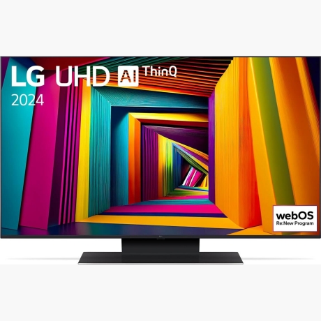 TV Set|LG|43"|4K/Smart|3840x2160|Wireless LAN|Bluetooth|webOS|43UT91003LA