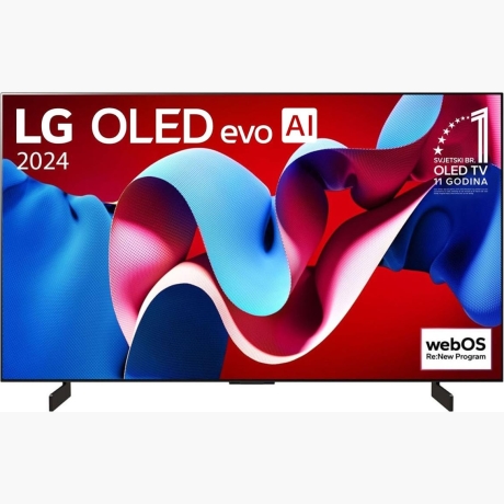 TV Set|LG|42"|OLED/4K/Smart|3840x2160|Wireless LAN|Bluetooth|webOS|Black|OLED42C42LA