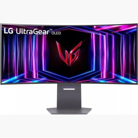 Monitor|LG|34GS95QE-B|34"|Gaming/Curved|Panel OLED|3440x1440|21:9|240Hz|Matte|0.03 ms|Swivel|Height adjustable|Tilt|Colour Black|34GS95QE-B